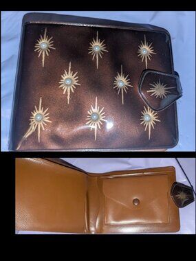 NOS Vintage 60s Pearl Wallet